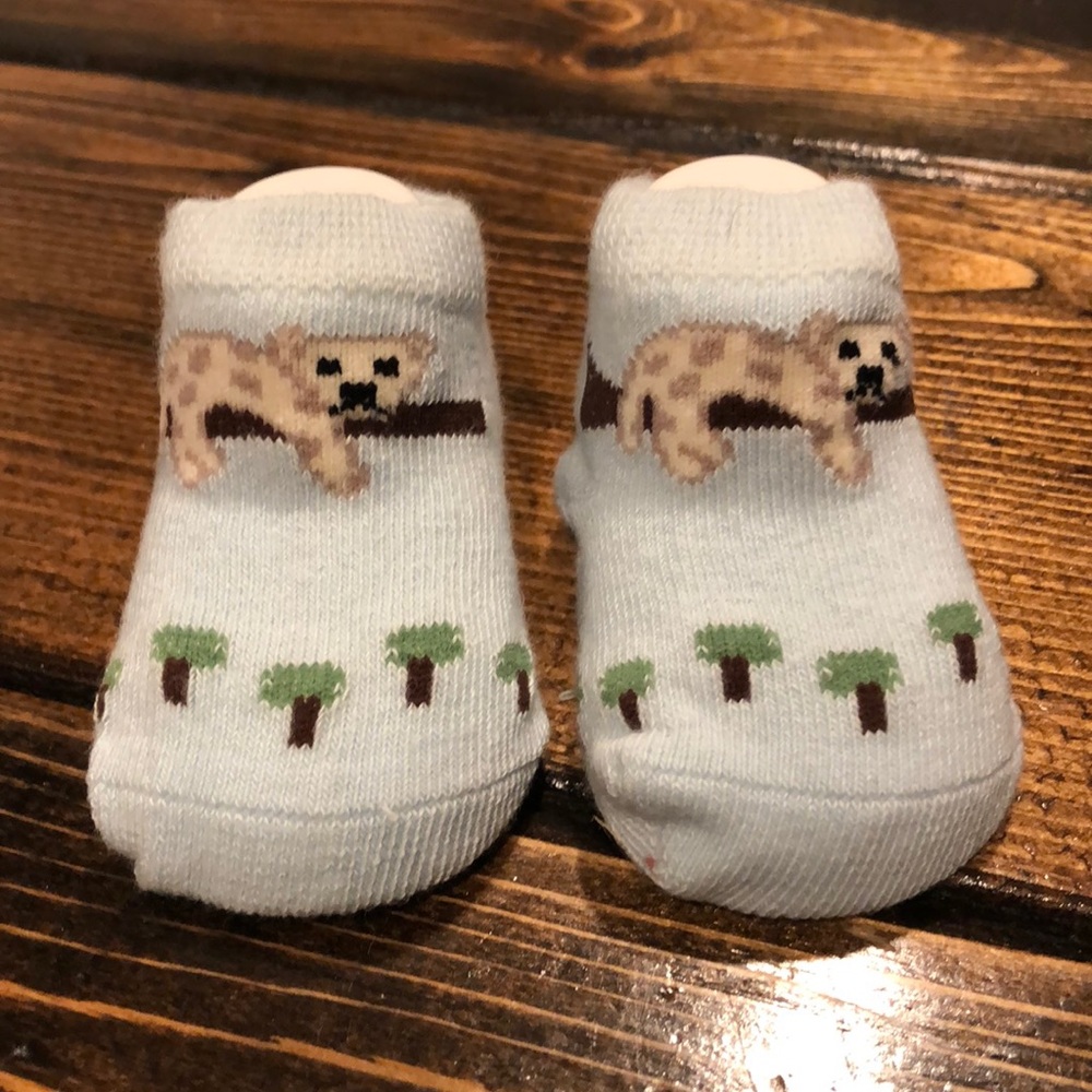 Country Kids Animal Organic Cotton Socks 0-3M